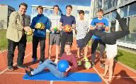 Am 15.12. legten Schüler*innen des Wahlpflichtfaches Theorie des Sports und ....